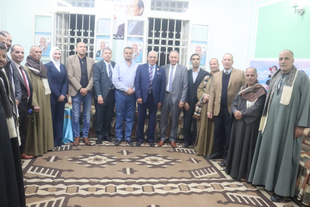 البداري تدعم الرئيس السيسي فى مؤتمر حاشد بالكوم الأحمر 
