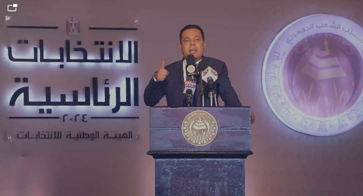 المرشح الرئاسي حازم عمر