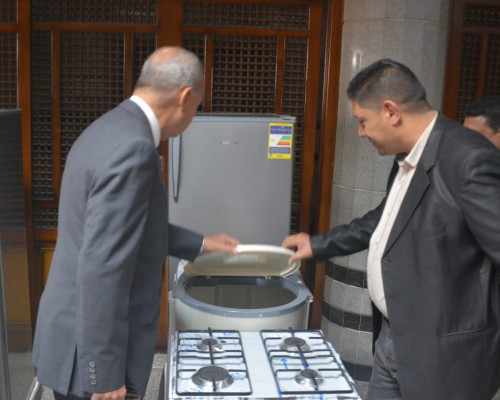 محافظ القليوبية يستقبل أعضاء البنك الزراعي المصري 