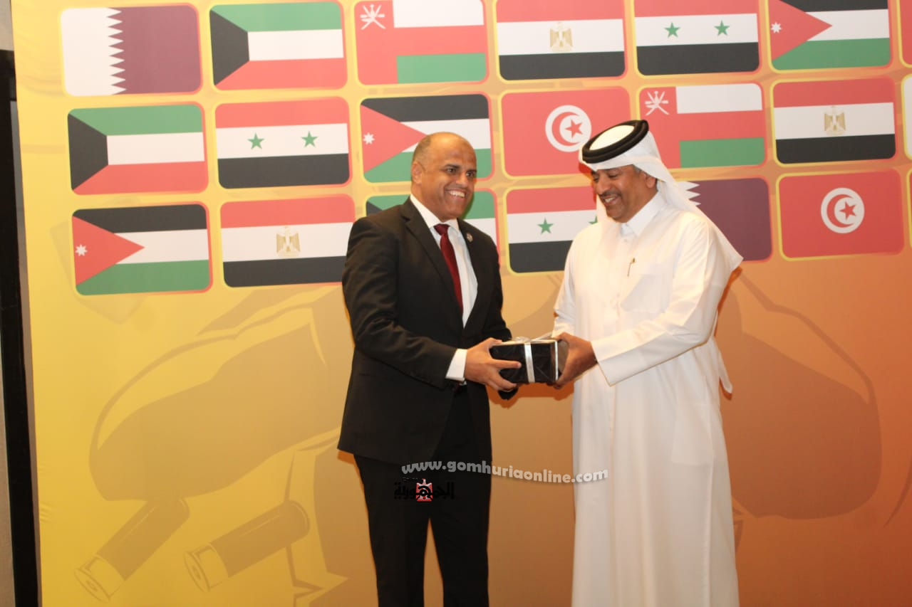 حفل تكريم وفود الدول المشاركه بالبطولة العربية العسكرية للخرطوش