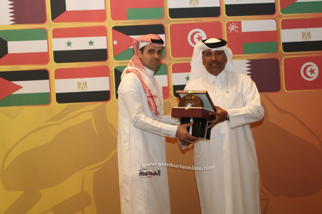 حفل تكريم وفود الدول المشاركه بالبطولة العربية العسكرية للخرطوش