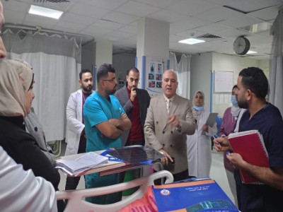 الاستاذ الدكتور اسامه الشلقاني وكيل وزارة الصحة بالقليوبية 