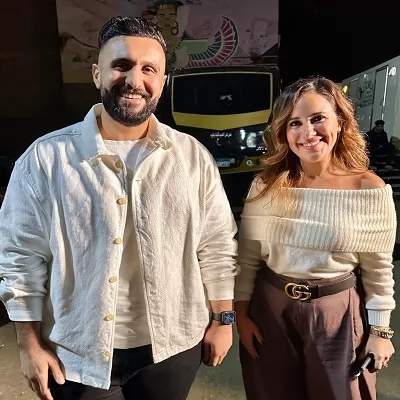 شيري عادل ومحرر الجمهورية أونلاين 