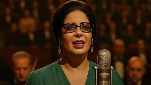 منى زكي في دور أم كلثوم