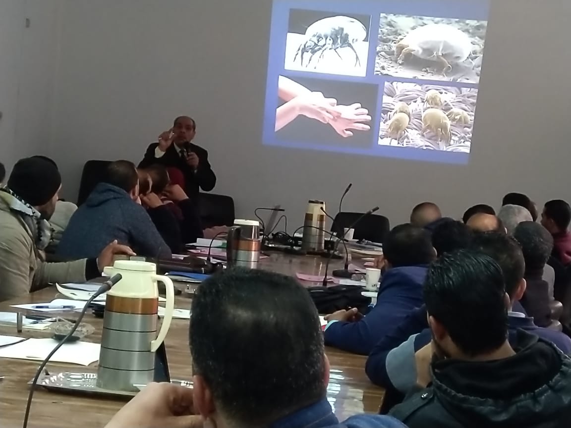 معهد بحوث وقاية النباتات ينظم دورة تدريبية لمكافحة آفات المخازن