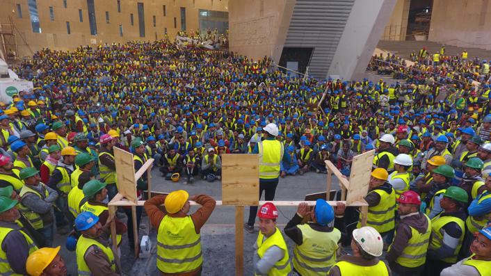 محاضرات وتدريبات عملية عن تدابير السلامة والوقاية وأعمال التأمين بالمتحف المصري الكبير