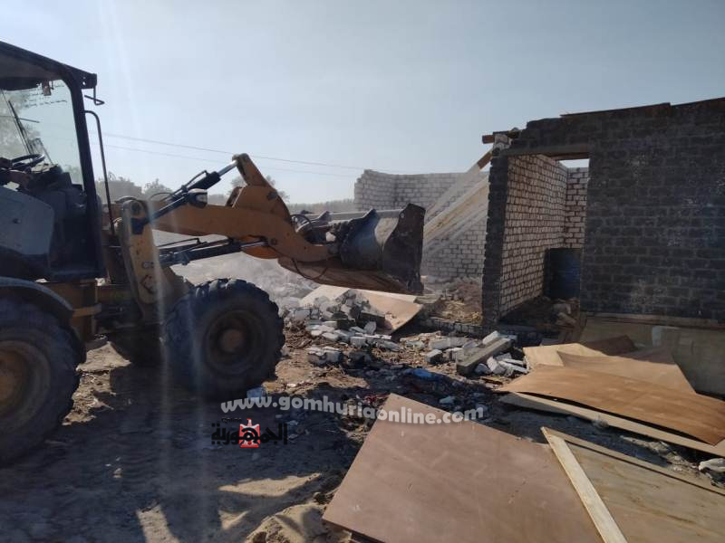 محافظ المنوفية : إزالة فورية لـ 6 حالات تعدي علي الأراضي الزراعية وأملاك الدولة في شبين الكوم وقويسنا والسادات 