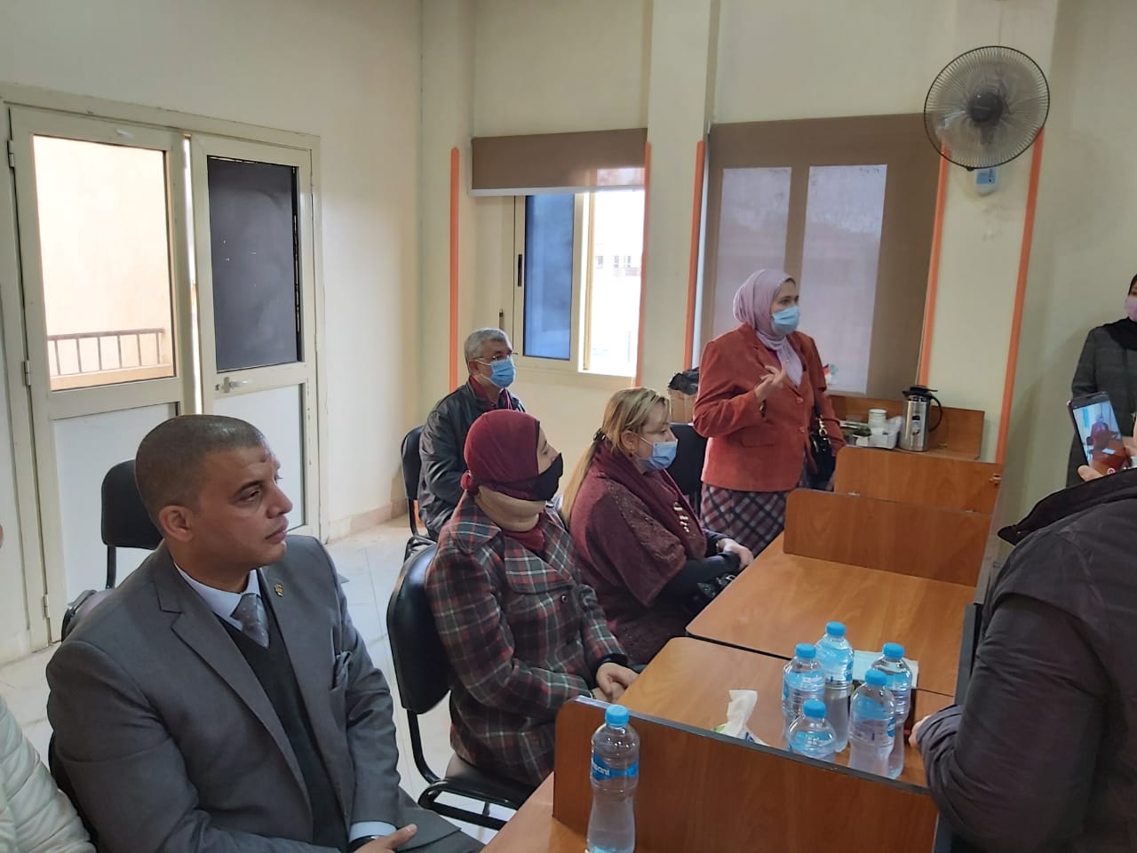 جامعة حلوان : إفتتاح وحدة ريادة الأعمال والمشروعات الصغيرة بكفر العلو 