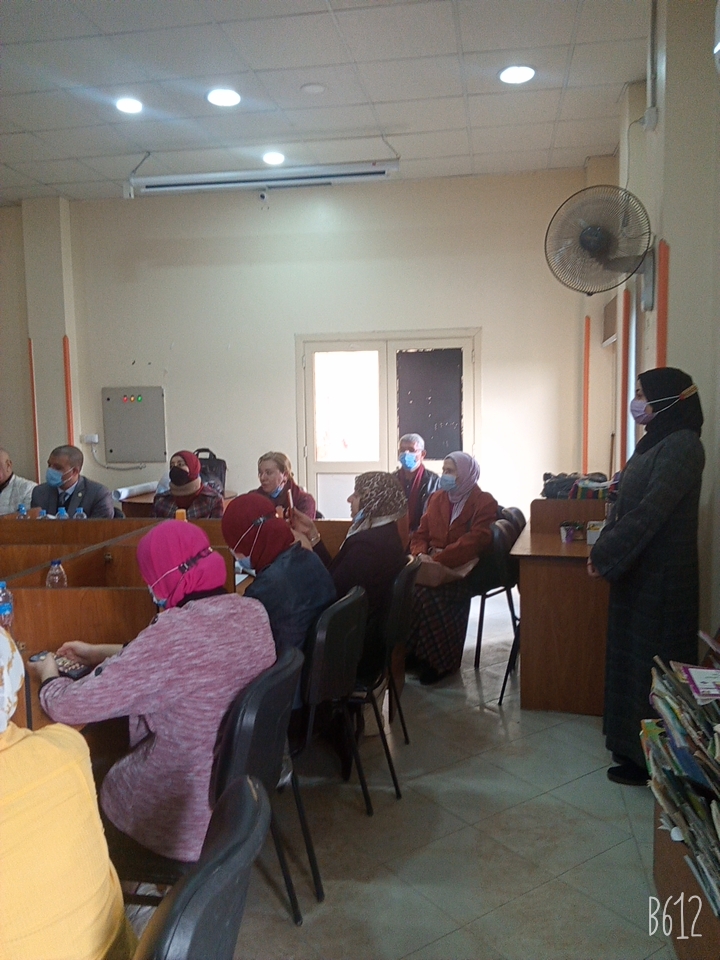 جامعة حلوان : إفتتاح وحدة ريادة الأعمال والمشروعات الصغيرة بكفر العلو 