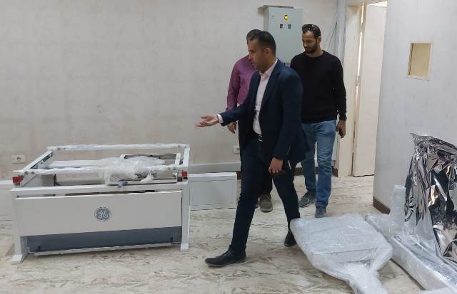 رئيس  جهاز مدينة ١٥مايو يتابع أعمال أهم المشروعات الصحية.. بالصور