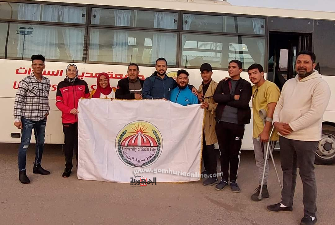 جامعة السادات تحصل على ثمانية ميداليات ببطولة ذوى الهمم