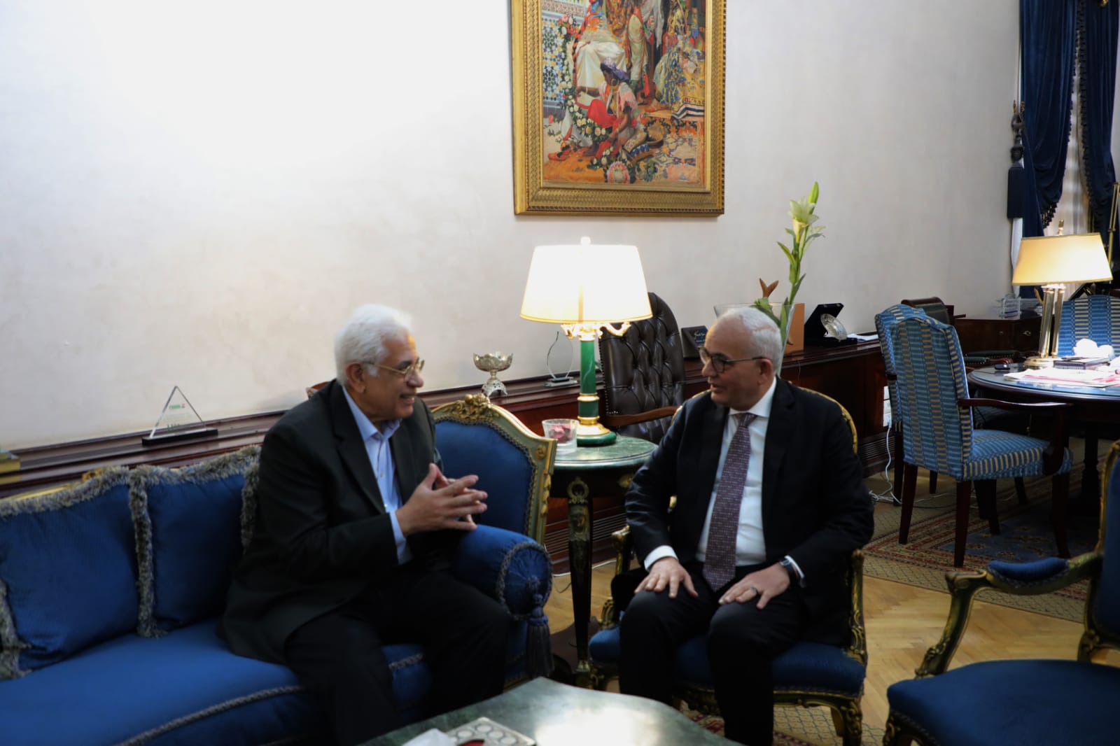 جانب من اللقاء 