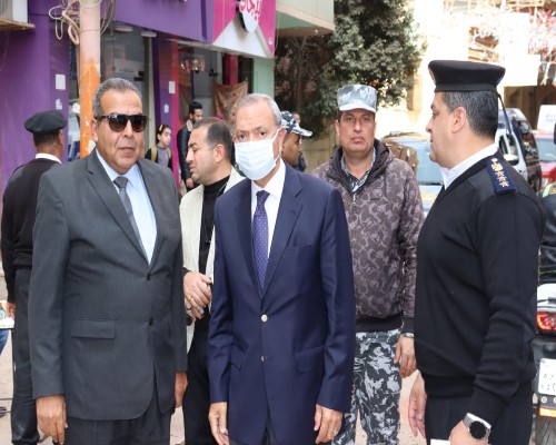 محافظ القليوبية يتابع إزالة 6 طوابق ببرج مخالف بمدينة طوخ