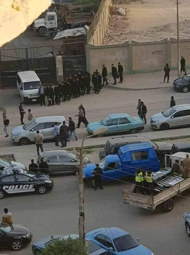 فريق بحثى وتفريغ الكاميرات لضبط المتهمين فى إطلاق النار على سيارة مباحث النزهة