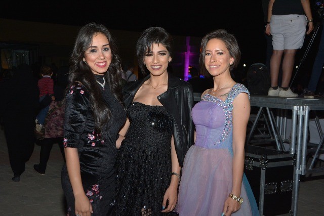 بالصور .. تكريم سارة طايل فى Middle East Fashion Festival بالغردقة