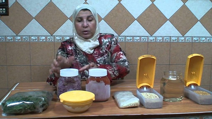 تجهيز الطعام لرمضان 