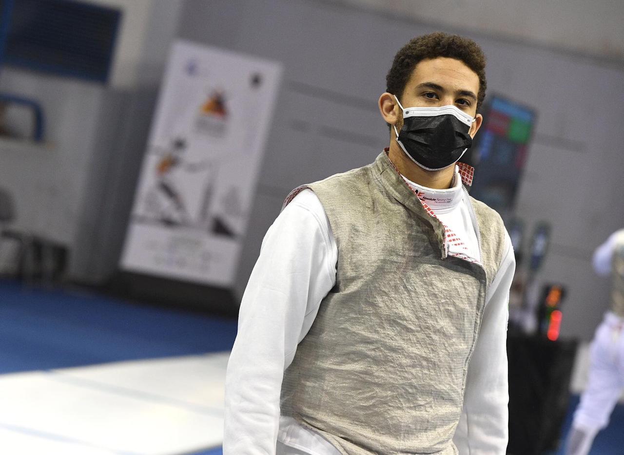 ملك حمزة وأحمد هنداوي في دور الـ16 لمنافسات سلاح الشيش ناشئين وناشئات ببطولة العالم 