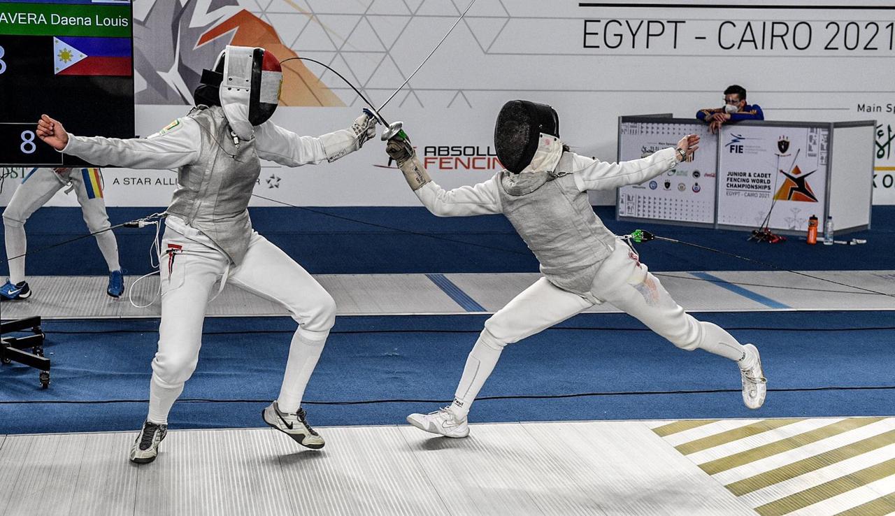 ملك حمزة وأحمد هنداوي يودعان دور الـ16 لمنافسات سلاح الشيش ناشئين وناشئات ببطولة العالم 