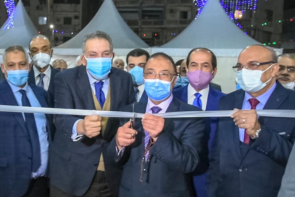 وكيل وزارة التموين والمحافظ ورئيس الغرفة التجارية