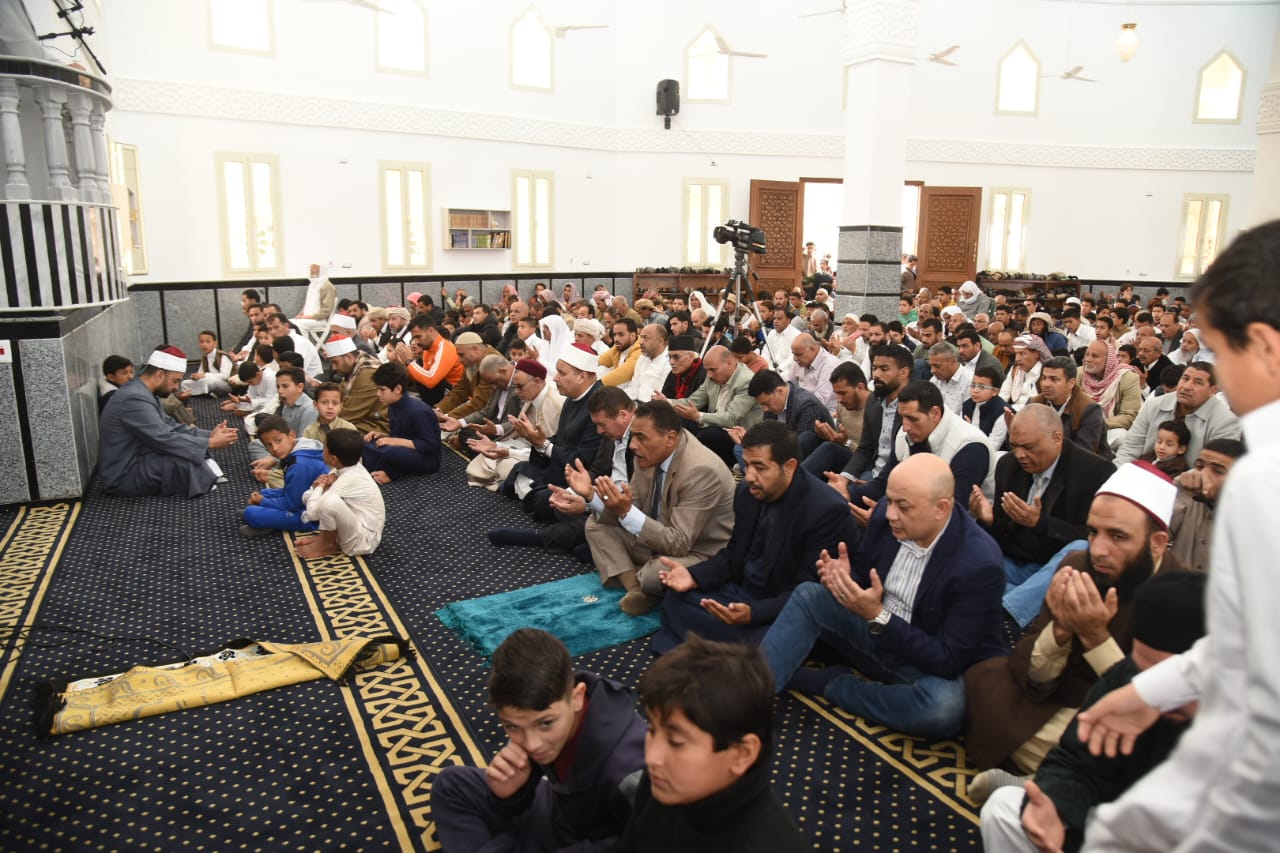 محافظ مطروح يفتتح مسجد بلال بن رباح بعد احلاله وتجديده