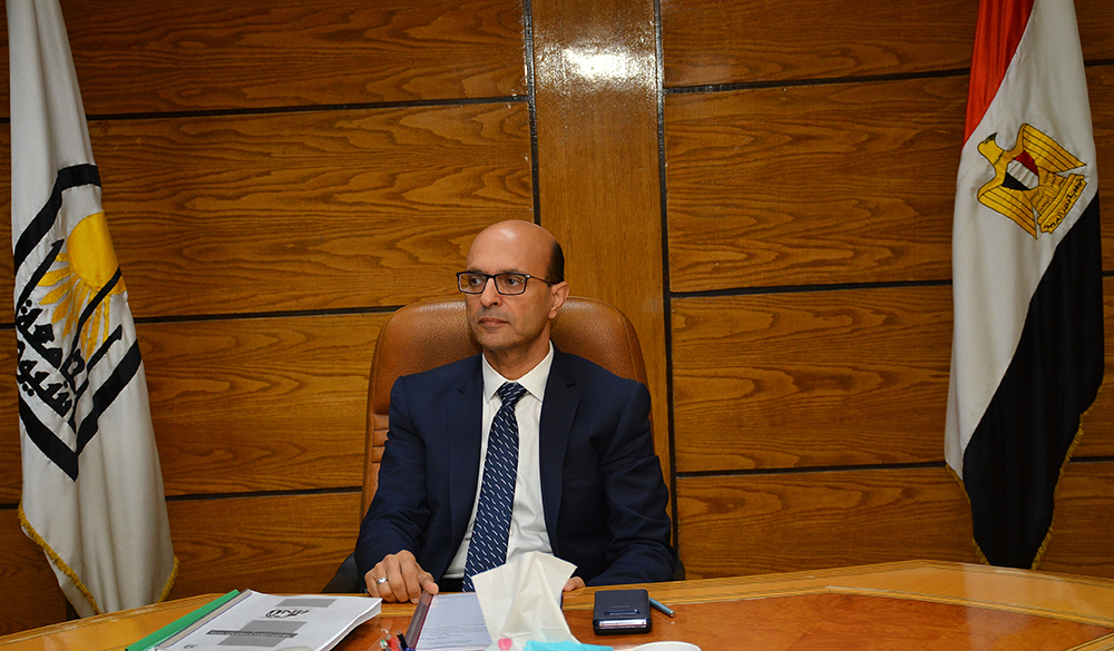 الدكتور أحمد المنشاوي رئيس جامعة أسيوط