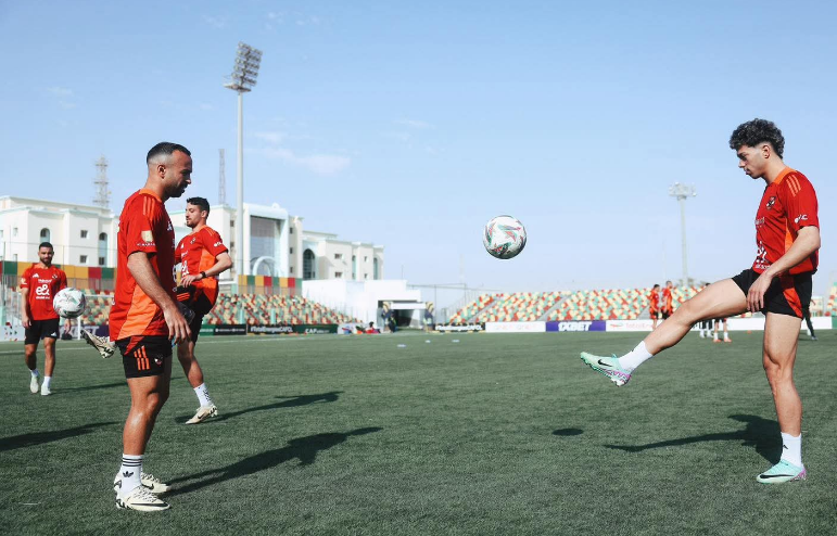 الأهلي يخوض مرانه الرئيسي في موريتانيا 