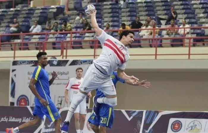 الزمالك يفوز علي سبورتنج 35 /22 في دورى المحترفين لكرة اليد 