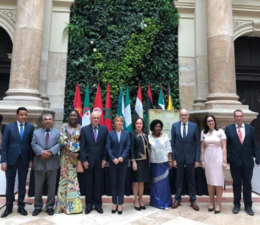 السفارة المصرية في المجر تشارك فى تنظيم احتفالية بمناسبة يوم افريقيا