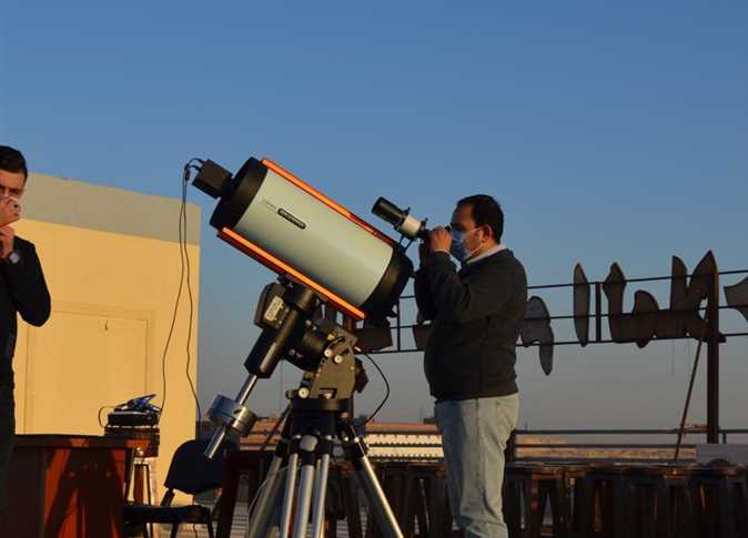 مرصد كلية الملاحة والفضاء جامعة بنى سويف