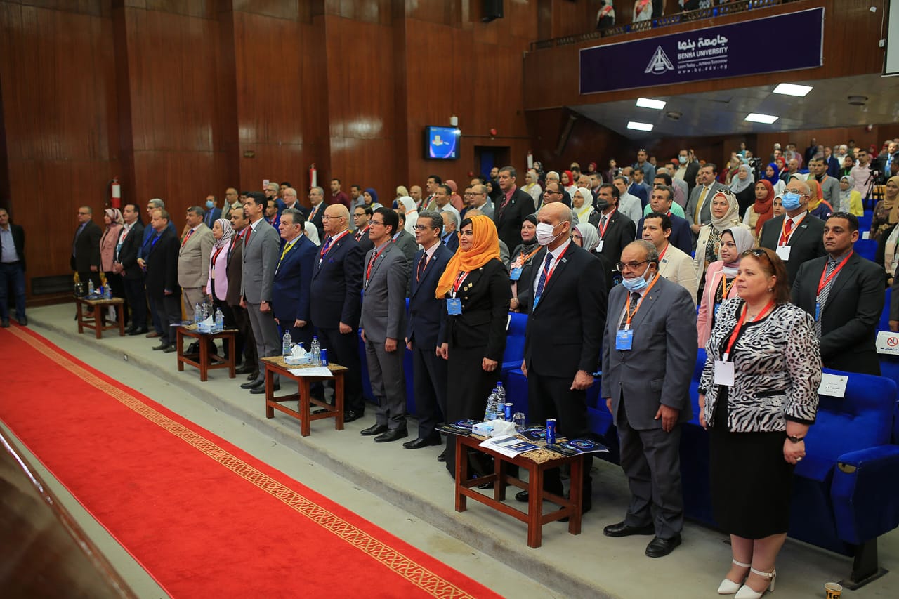 جامعة بنها تطلق مؤتمر الدراسات العليا في العلوم التطبيقية.. وسوسه: المؤسسات الاكاديمية تشجع البحث العلمى