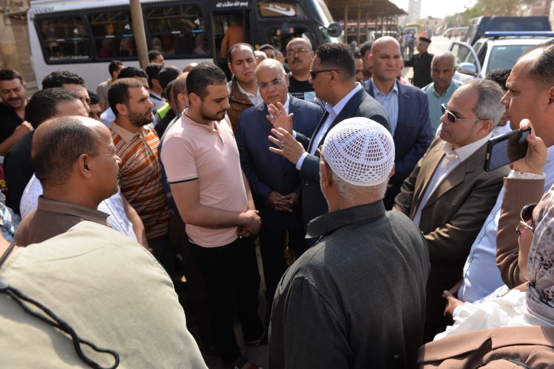 محافظ الدقهلية يفاجئ المواطنين ويكشف الجشعين بميت غمر 
