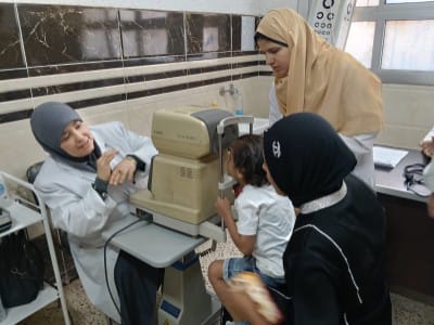 القوافل الطبية بجامعة بنها