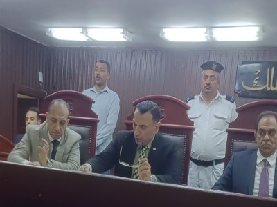 المستشار ايمن فؤاد فهمي  محكمة جنايات شبرا الخيمة