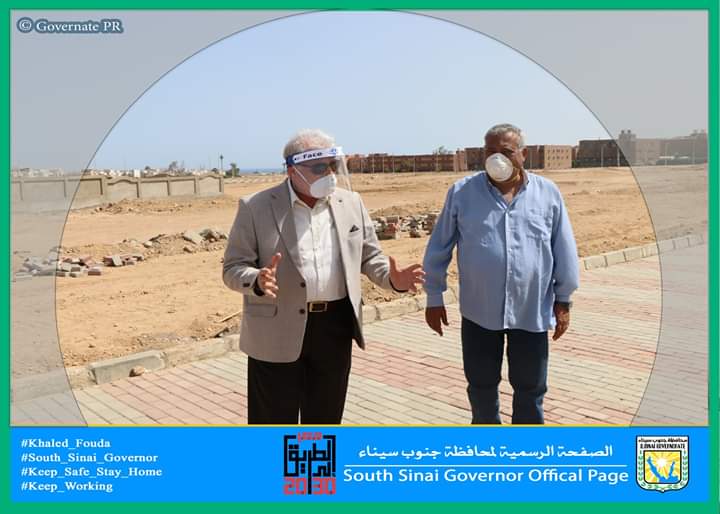  فودة: مشروعاتنا يجرى العمل بها على قدم وساق وسط إجراءات احترازية مشددة لحماية العاملين بها