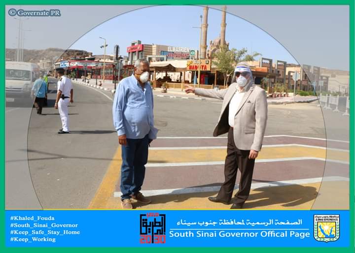  فودة: مشروعاتنا يجرى العمل بها على قدم وساق وسط إجراءات احترازية مشددة لحماية العاملين بها