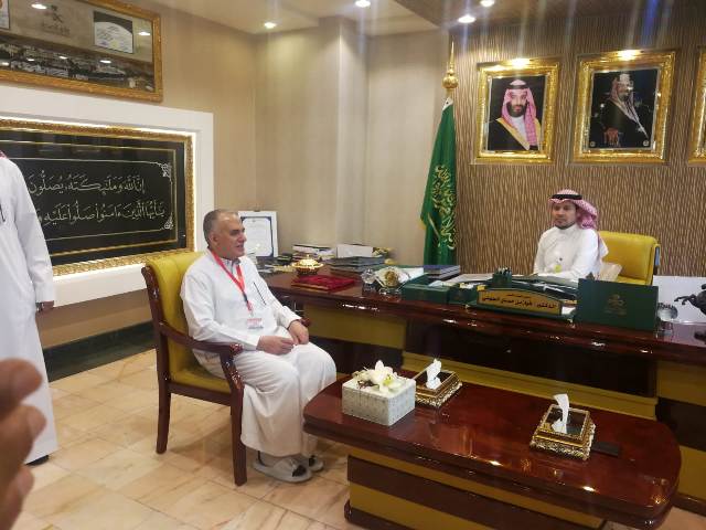رئيس بعثة الحج يطمئن علي الحجاج المصريين بمستشفيات مكة .. صور