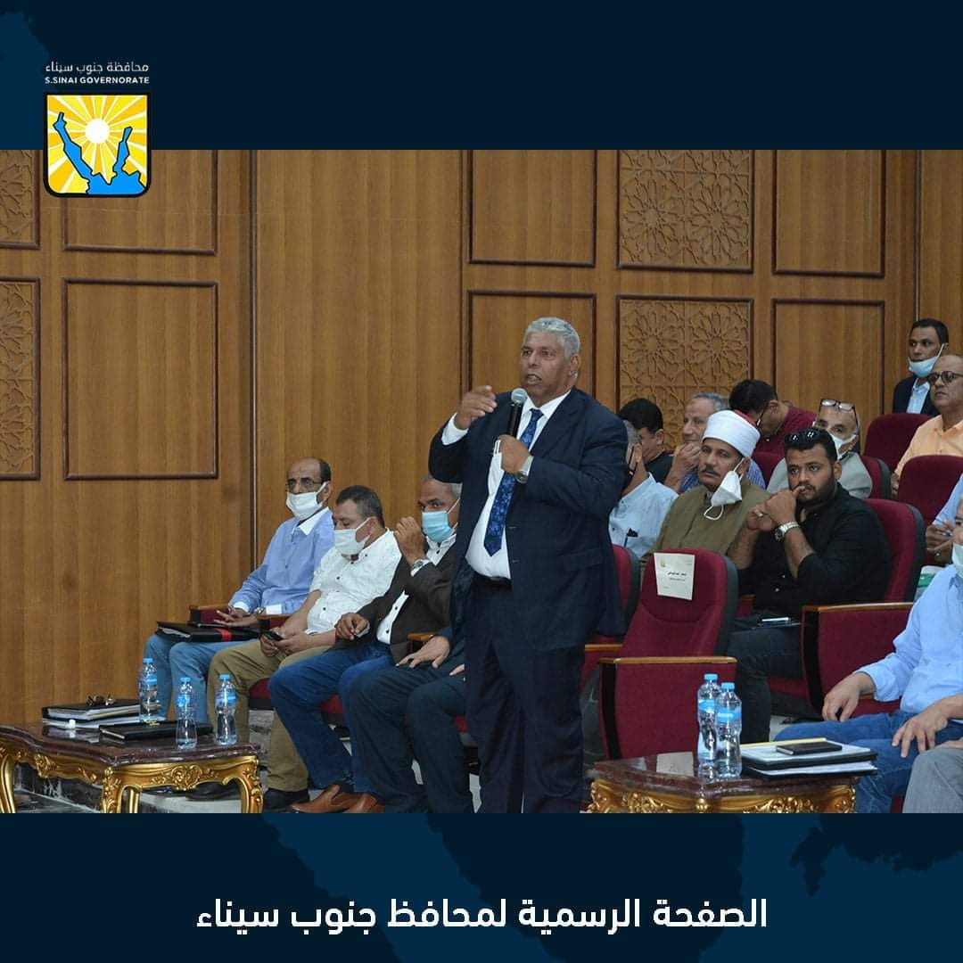 فودة يزف عدة اخبار سارة لاهالى جنوب سيناء نتاج لقاءة مع فضيلة شيخ الازهر 