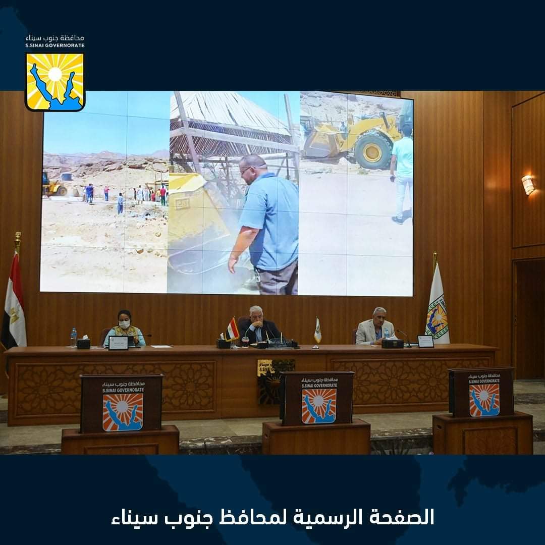 فودة يزف عدة اخبار سارة لاهالى جنوب سيناء نتاج لقاءة مع فضيلة شيخ الازهر 