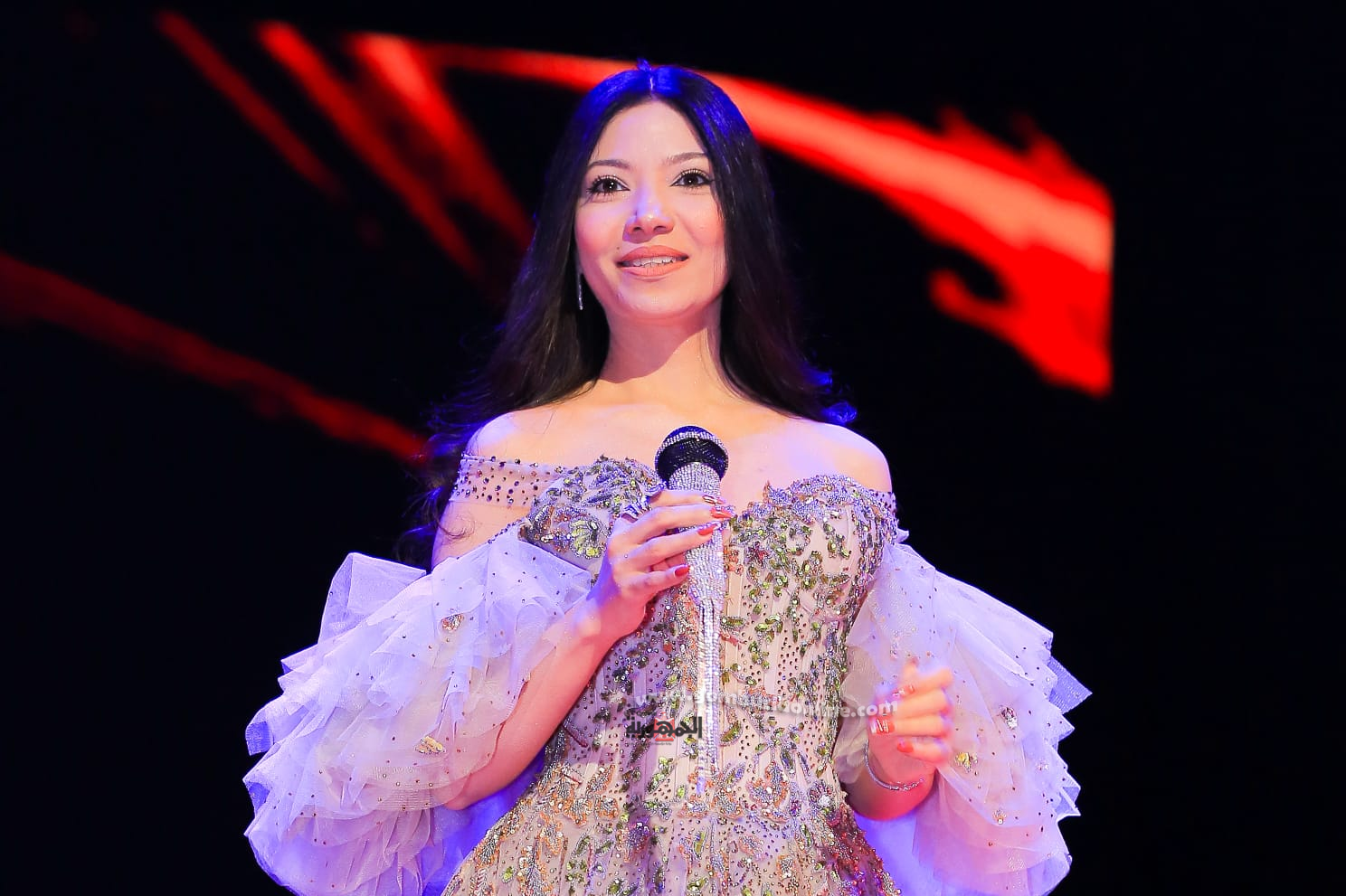 بسهرة طربية.. نفين رجب تتألق بأغاني عبد الوهاب ووردة وفيروز في الأوبرا (صور)