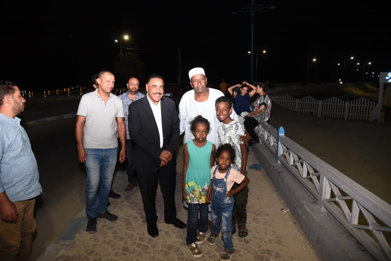 جولة ميدانية لمحافظ مطروح لتفقد موقع سوق السلام الجديد