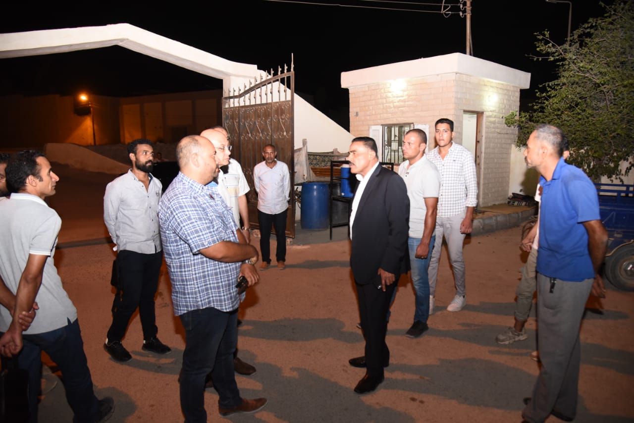 جولة ميدانية لمحافظ مطروح لتفقد موقع سوق السلام الجديد