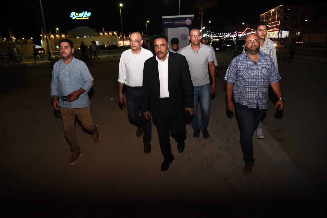 جولة ميدانية لمحافظ مطروح لتفقد موقع سوق السلام الجديد