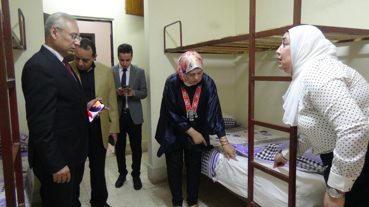 المدن الجامعية بجامعة المنيا تستعد لاستقبال العام الدراسى الجديد