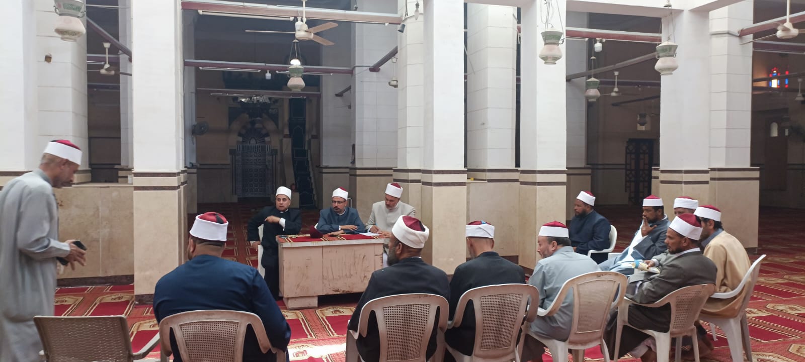 ترشيد استهلاك الكهرباء المياة فى زيارة مدير اوقاف مطروح لسيوة