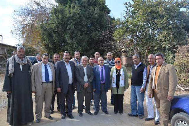 رحيل في زيارة لمزرعة جامعة الفيوم .. بالصور