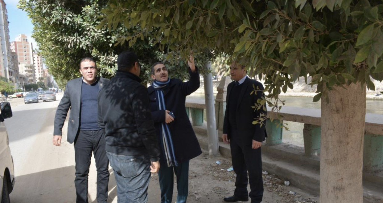 محافظ الغربية .. يتابع أعمال النظافة والاشغالات والحركة المرورية -صور