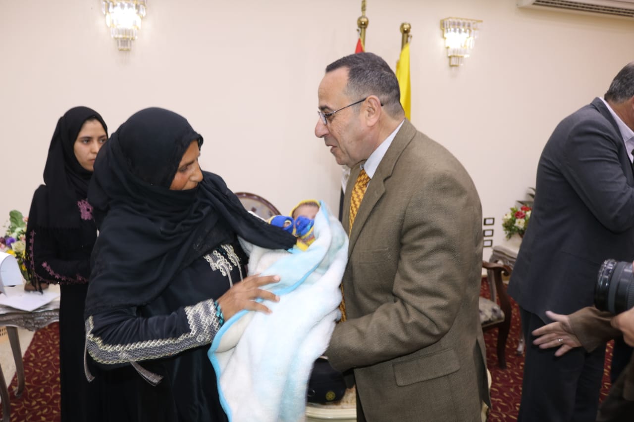 شوشه يستقبل أسر شهداء ومصابي تفاحة 