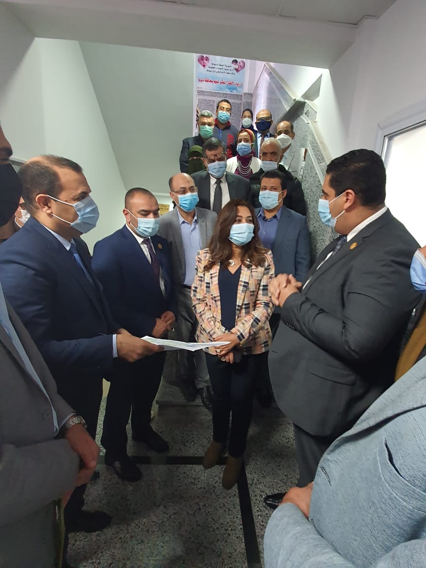 من افتتاح مركز صحة الأسرة بدمياط
