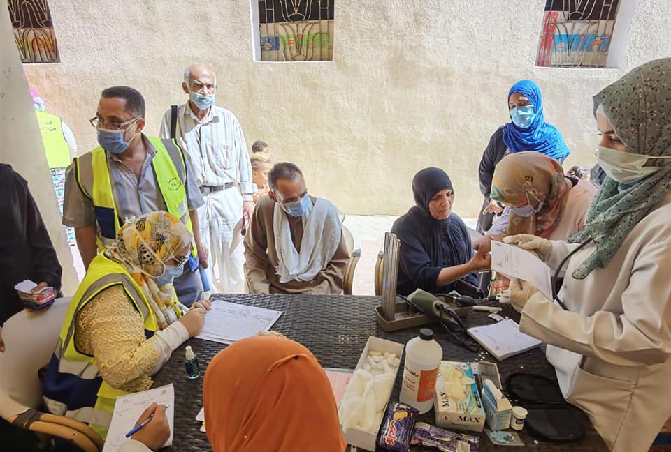 قوافل تنموية شامله لسكان عشش السودان بالجيزة.. بالصور 