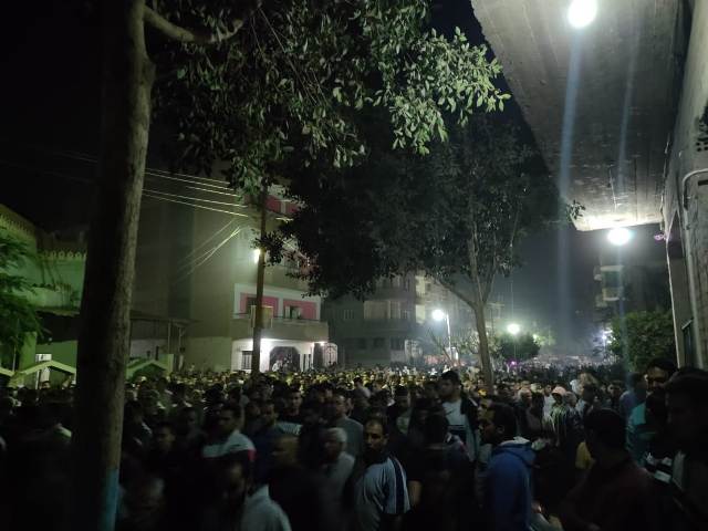 تشييع جثمان الطالب 